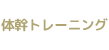 体幹トレーニング